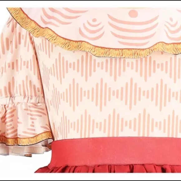 Encanto Mirabel Dolores Flower Costume Dress 5073 - Picture 7 of 8